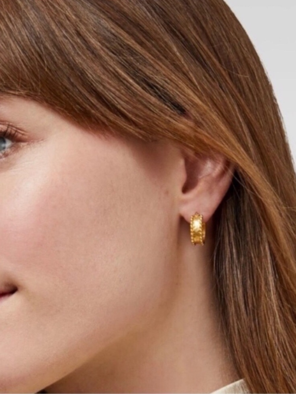NWOT Julie Vos Marbella Hoop And Charm Earring - Picture 5 of 9
